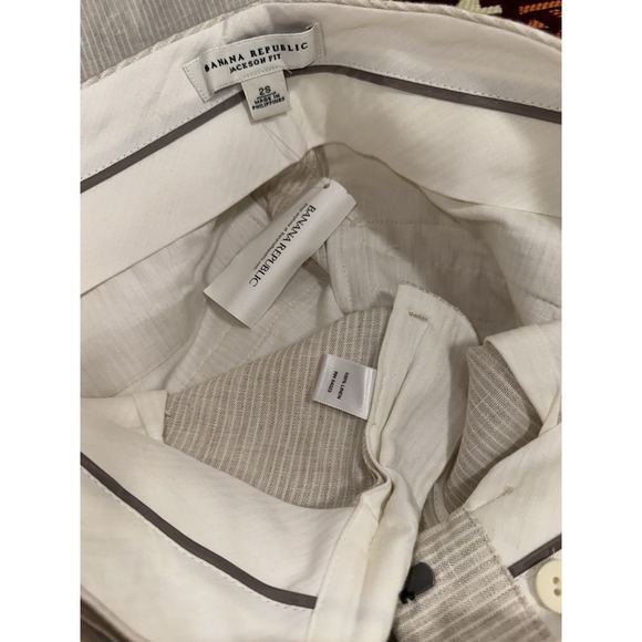 banana republic jackson fit linen 100% pants Size 2S - Picture 9 of 14